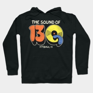 13Q Pittsburgh Retro Defunct Radio Station Hoodie